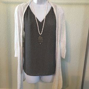 Express short sleeve cover up cardigan - sheer